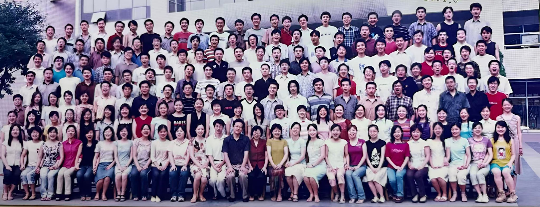 信息与控制工程学院2000级计算机专业毕业合影